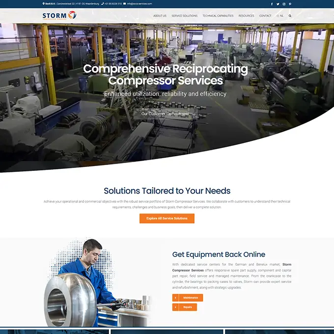 Storm Compressor Services B.V - sccs-services.com